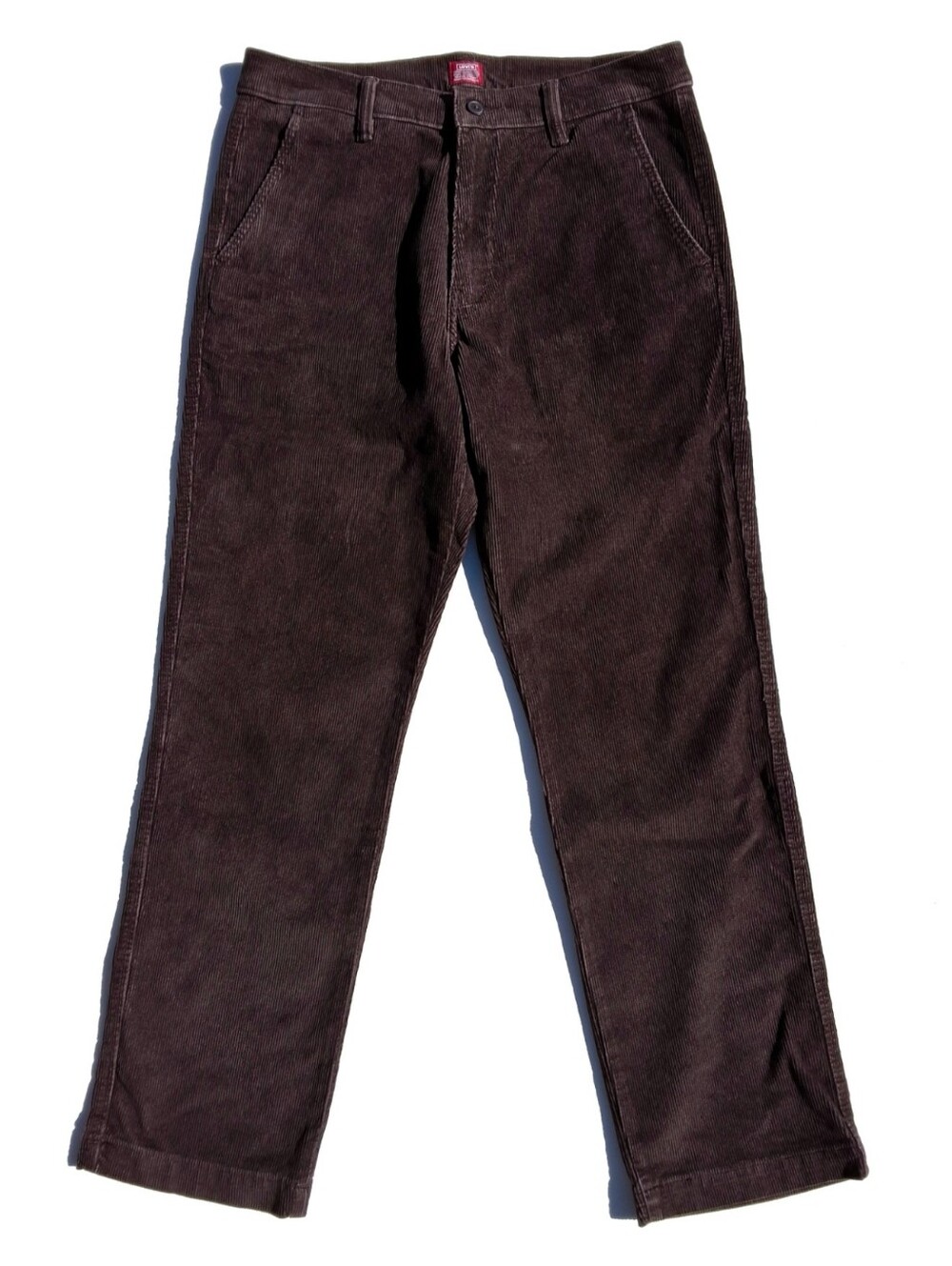 Levi's XX Chino Relaxed Straight Corduroy Pants - Brown (Size 32x32)
